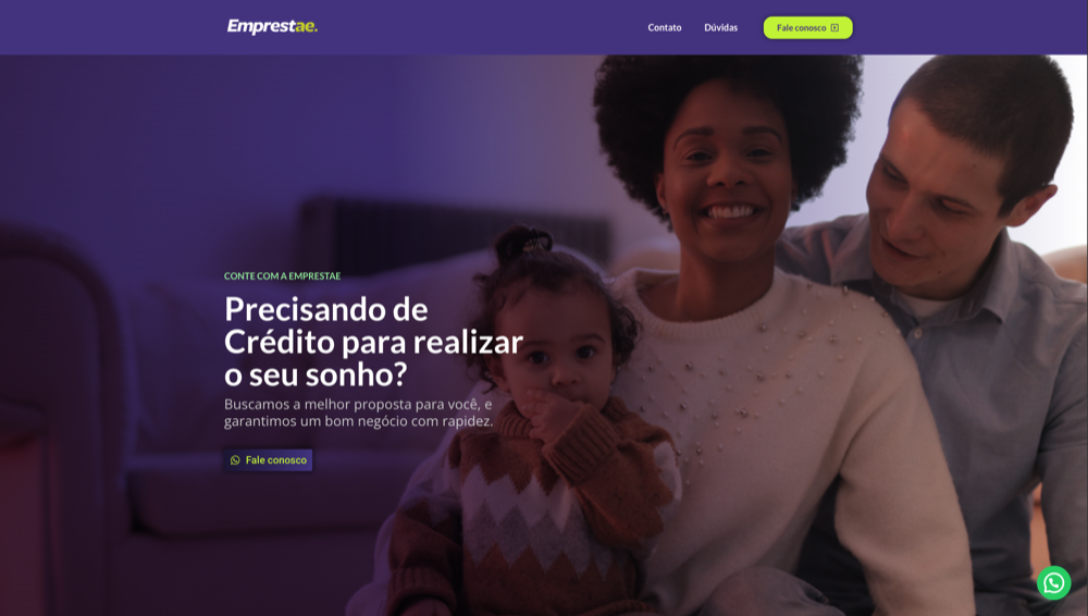 Site da Emprestae